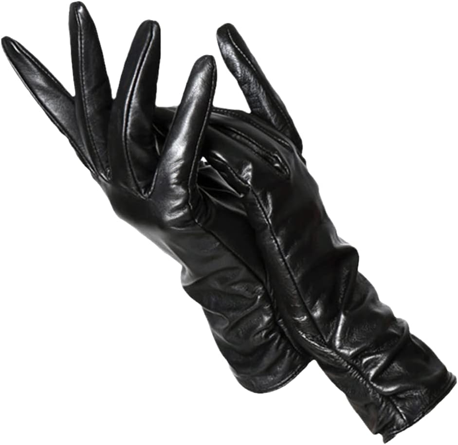 Fashionable women's accessories: Nicole leather gloves, ideal for staying warm in winter.