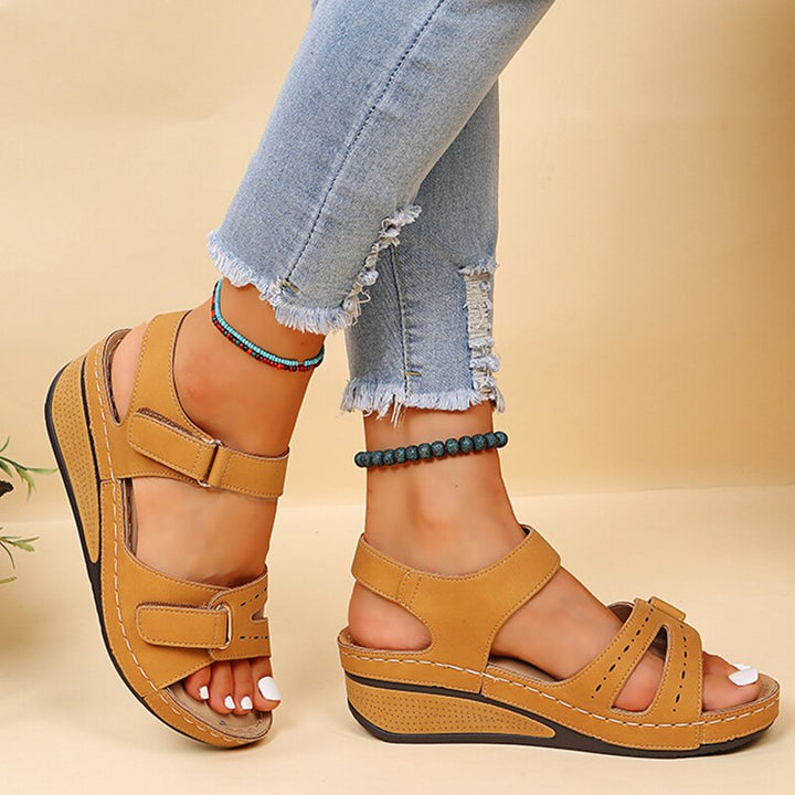 Odette women's sandals, ideal comfort footwear with a slip-resistant design for active summer days.