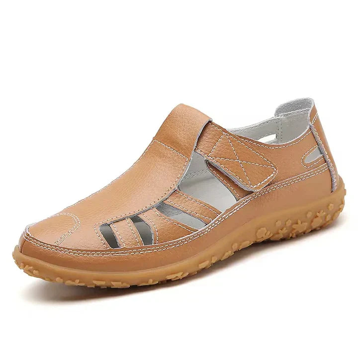 Women's adjustable orthopedic walking sandals, anti-slip, providing excellent arch and foot support.