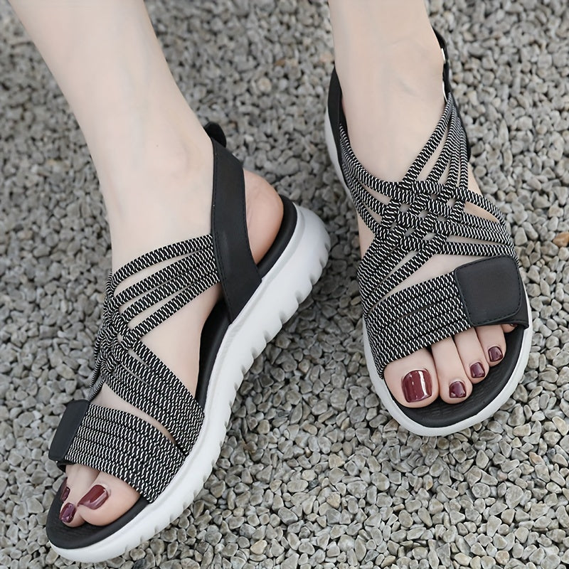 Ergonomic women's walking sandals with arch support for foot health & ultimate comfort.