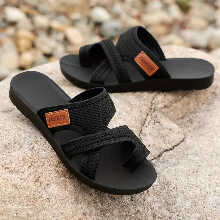 Fashionable women's orthopedic sandals, designed to correct bunions and provide pain relief.