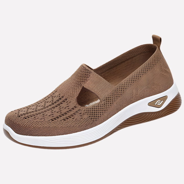 Ergonomic women's walking shoes, providing stability & pain relief for active comfort.