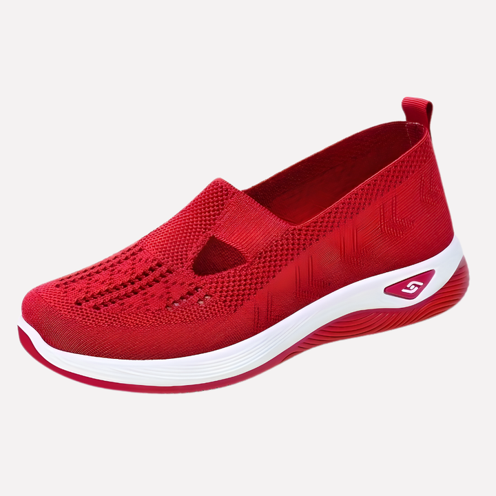 Stable women's walking shoes with orthopedic support, designed for ultimate comfort.