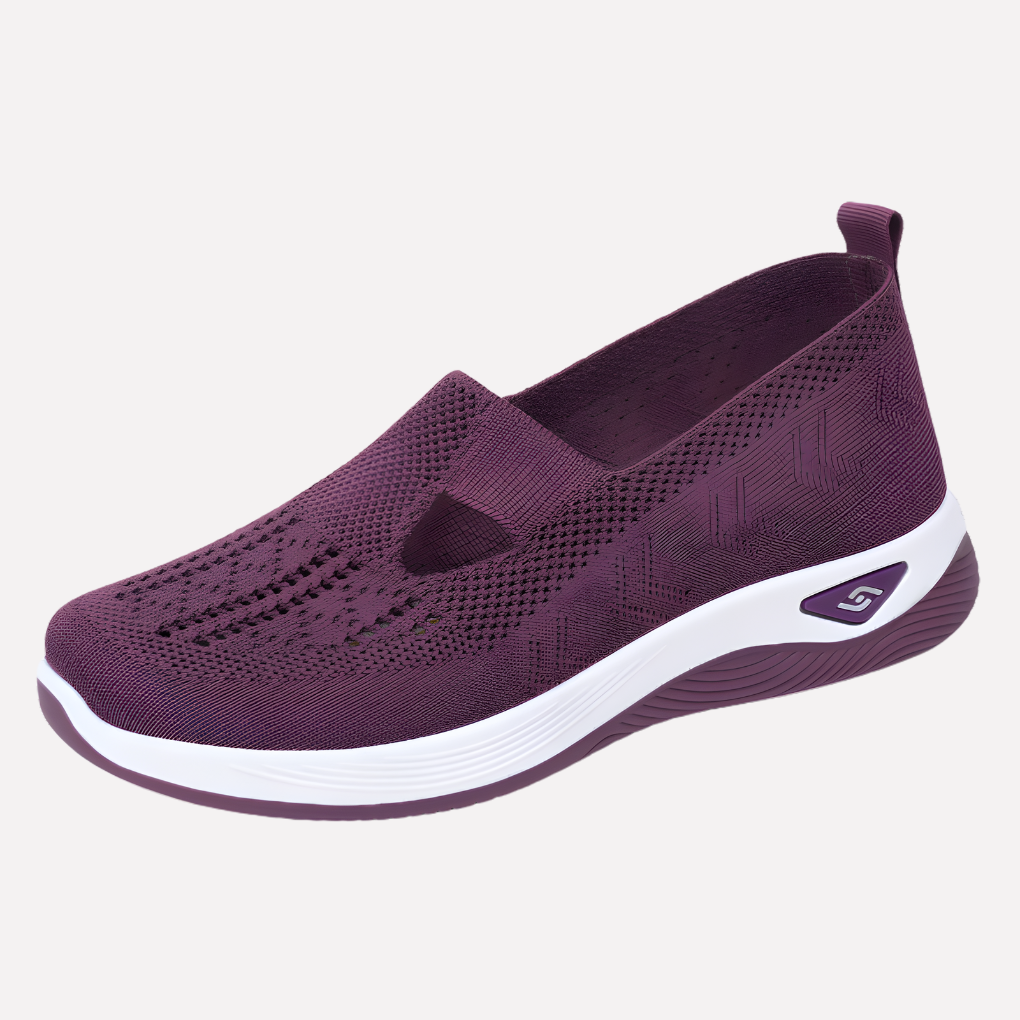 Lightweight women's comfort shoes, offering orthopedic foot support for daily activities.