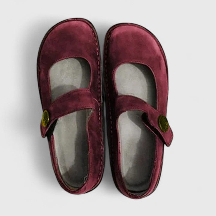 Stable women's orthopedic shoes ensuring all-day comfort and foot support.