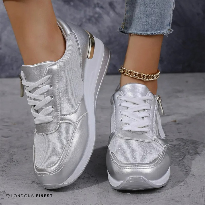 Stylish women's comfort shoes for daily wear, providing supportive arch design for foot health and pain relief.