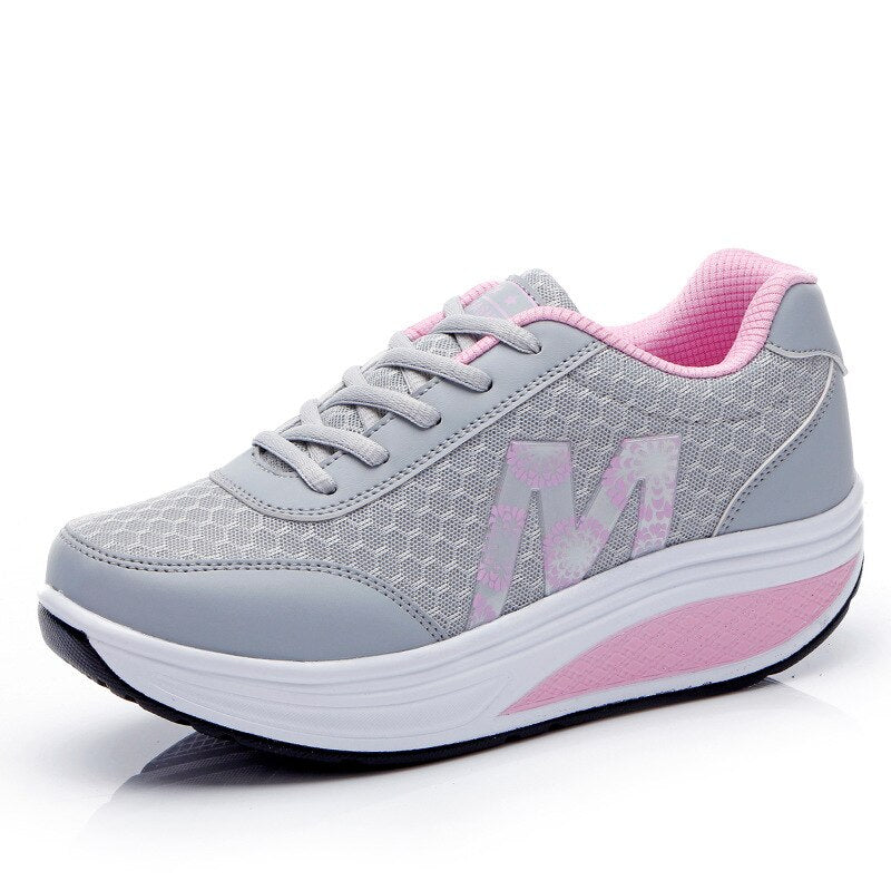 Breathable women's orthopedic walking sneakers, offering ultimate comfort footwear for an active lifestyle.