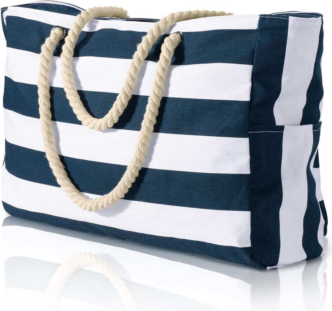 Women's oversized waterproof & sandproof gym bag, spacious enough for all workout gear.