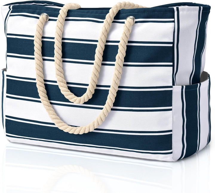 Women's oversized waterproof & sandproof tote, perfect as a gym, picnic, or travel bag.