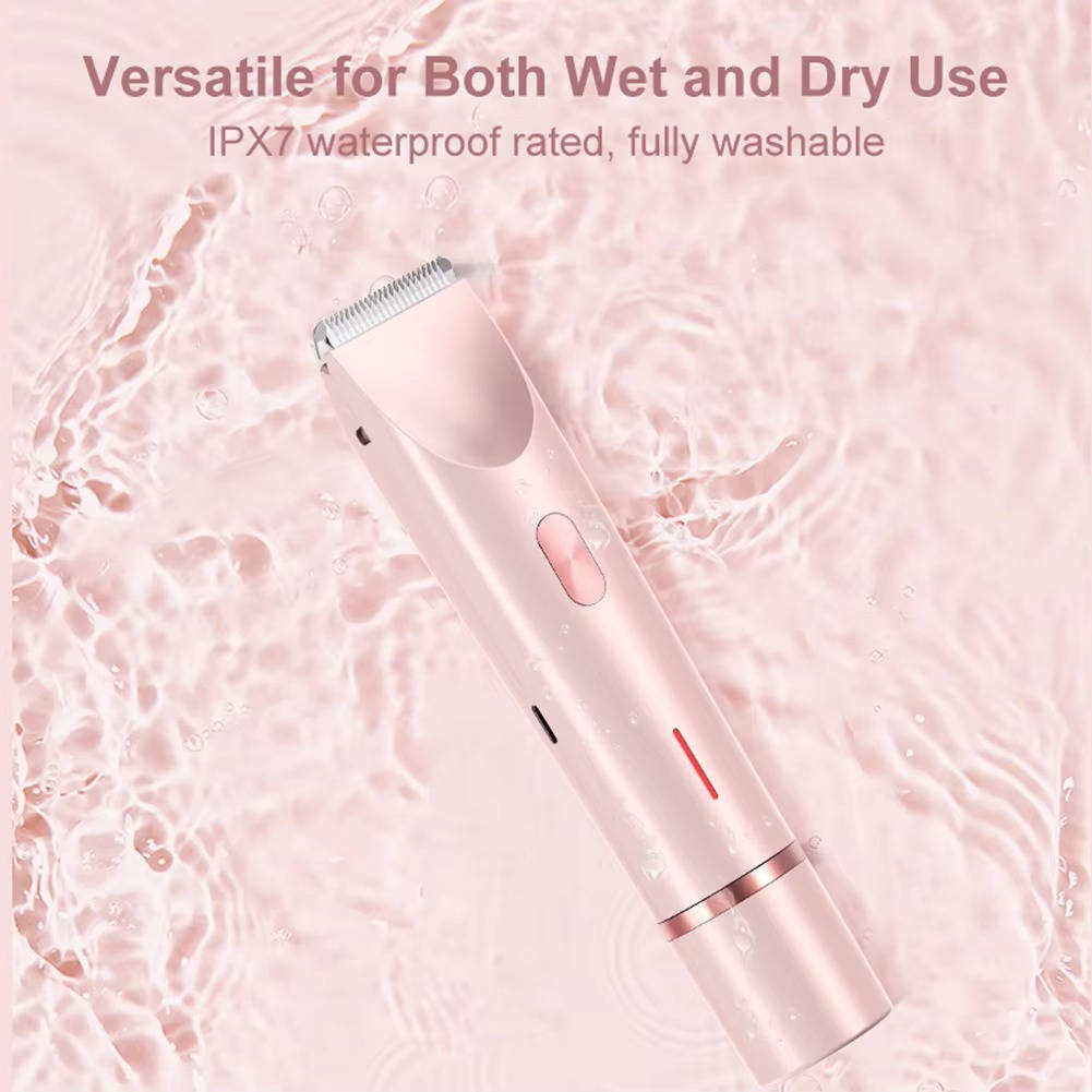 All-in-one women's hair remover for smooth skin, perfect for bikini, body, and face. Waterproof.
