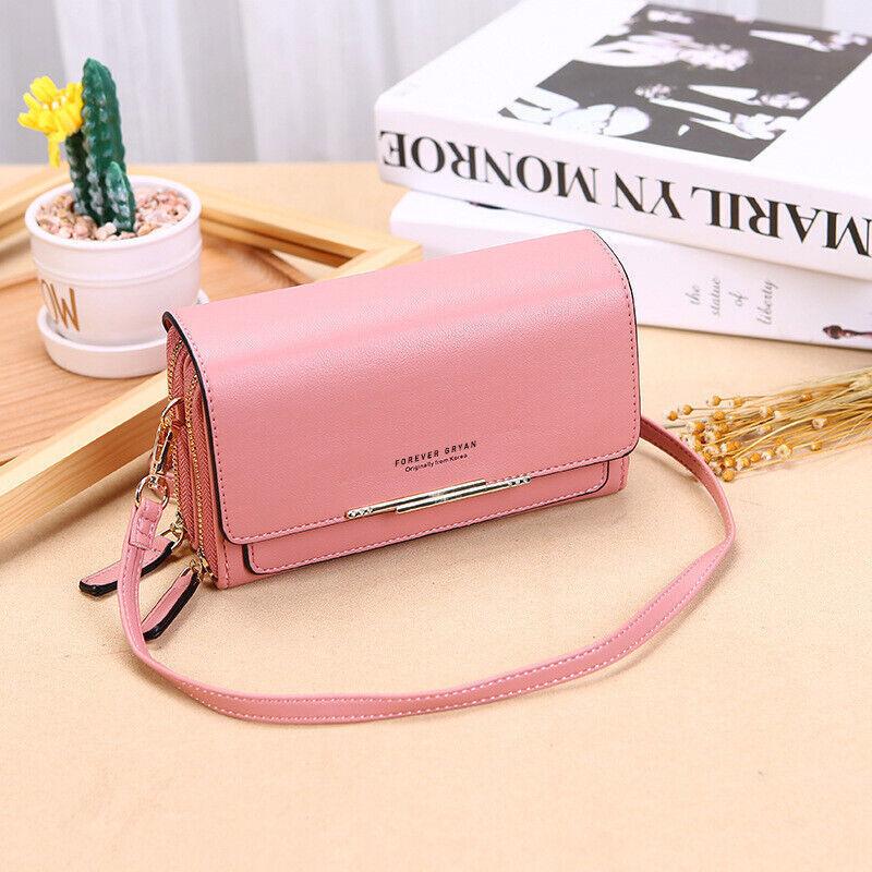 Versatile faux leather organizational bag & travel wallet, ideal for women on the go.