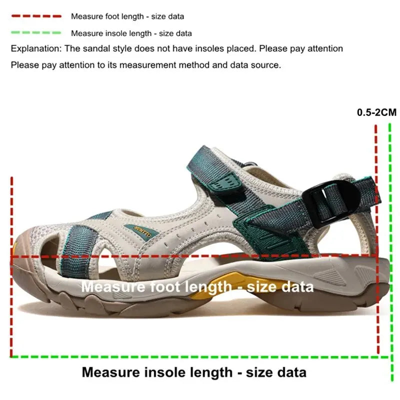 Front view: Women's comfortable water sandals with arch support & non-slip sole, ideal for summer beach activities.
