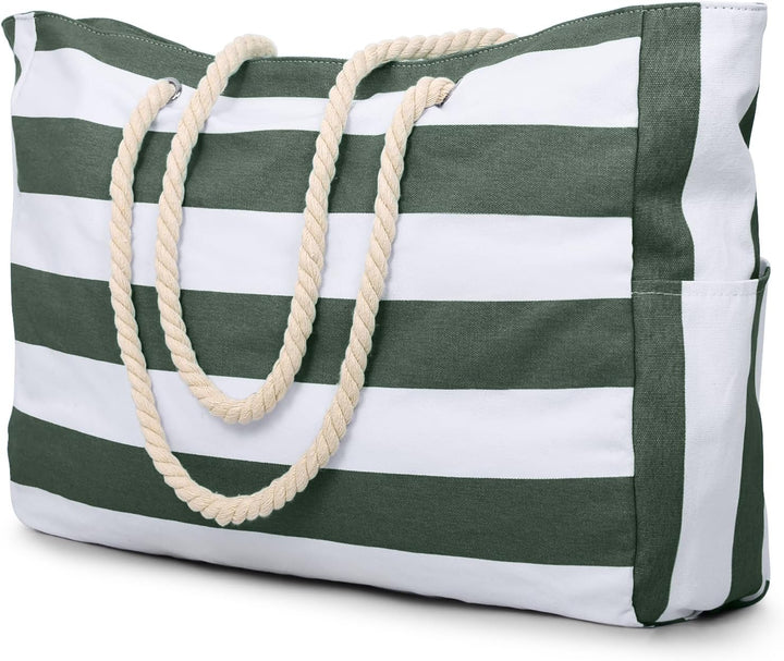 Resilient women's waterproof large tote bag, built for daily wear with zipped security.