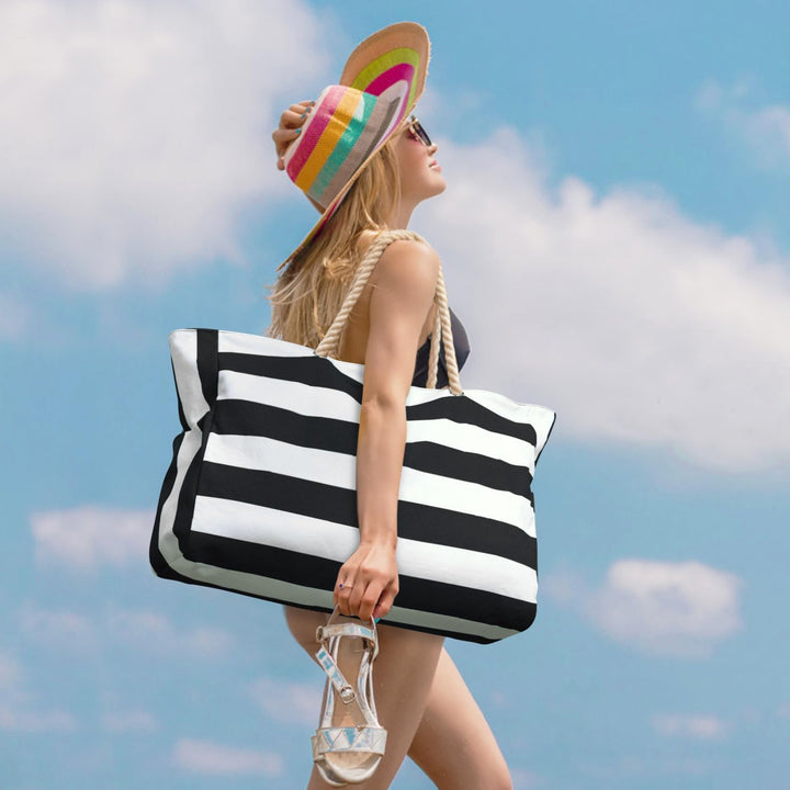 Durable waterproof large tote bag for women, designed for everyday use with secure zips.