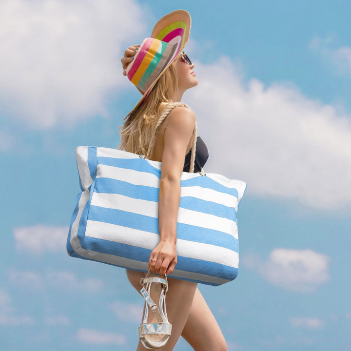 Versatile waterproof work bag for women, large capacity & secure zip for essentials.