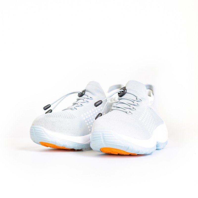 Women's Arctic White Ortho Stretch Cushion Shoes - Lexians