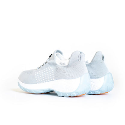 Women's Arctic White Ortho Stretch Cushion Shoes - Lexians