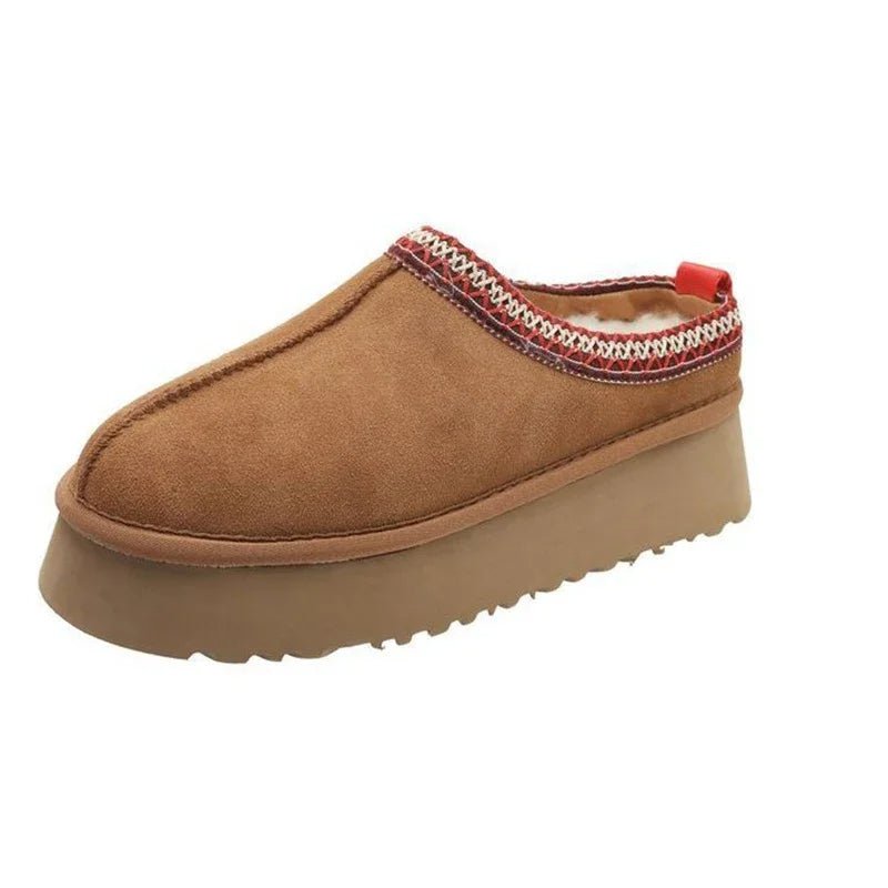 Women's Fleece - Lined Slip - On Mules for Cold Weather - Lexians