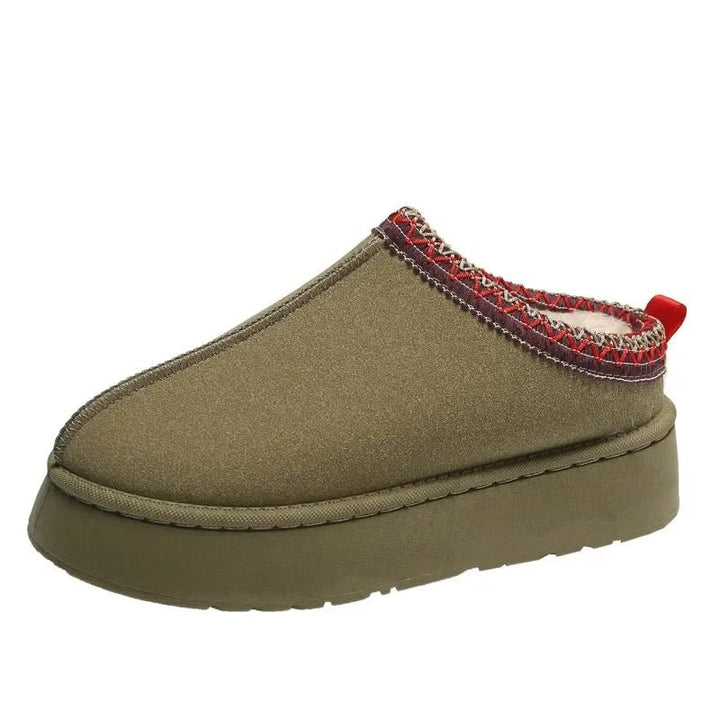 Women's Fleece - Lined Slip - On Mules for Cold Weather - Lexians