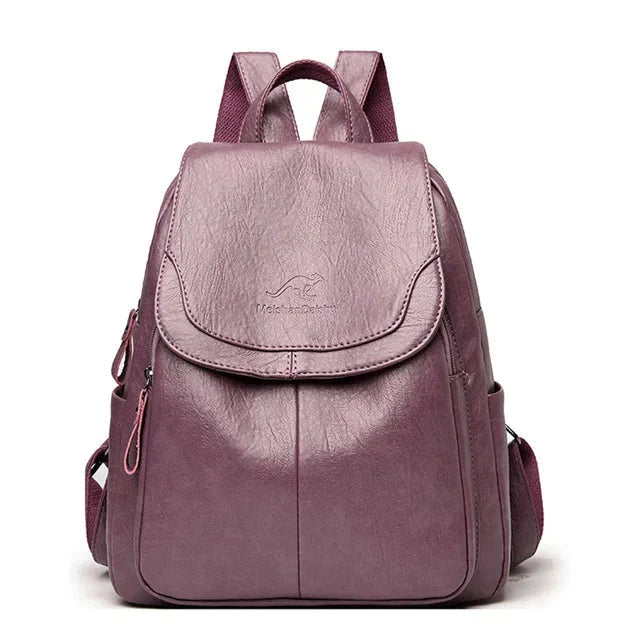 Women's stylish and durable backpack with adjustable straps and spacious interior, perfect for office, campus, or weekend trips.