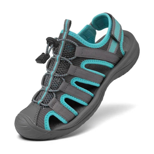 Women's Trailport N2 Hiking Sandals with Elastic Lace - Lexians