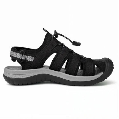 Women's Trailport N2 Hiking Sandals with Elastic Lace - Lexians