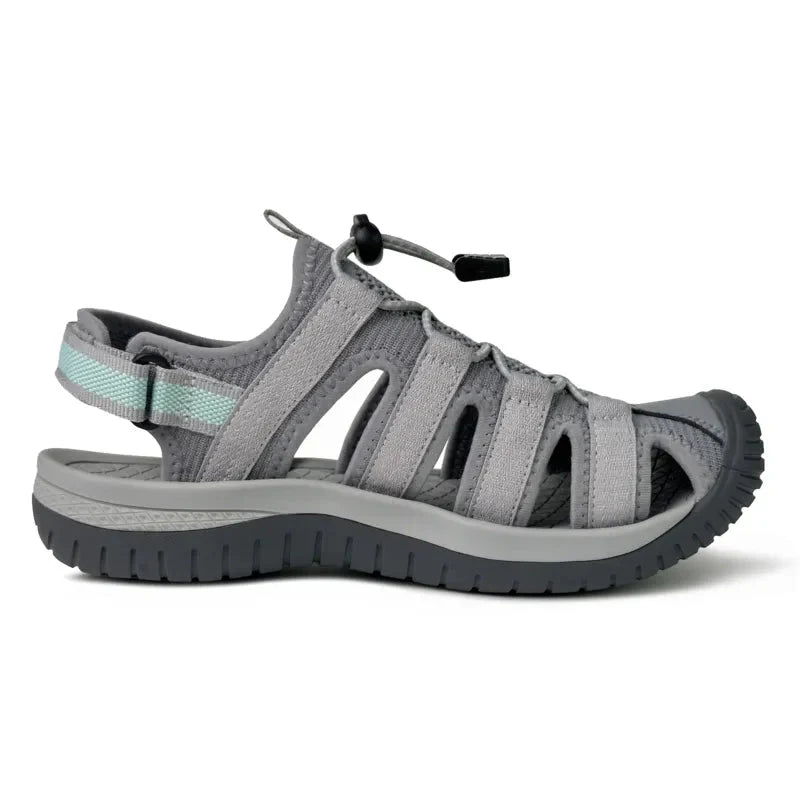 Women's Trailport N2 Hiking Sandals with Elastic Lace - Lexians