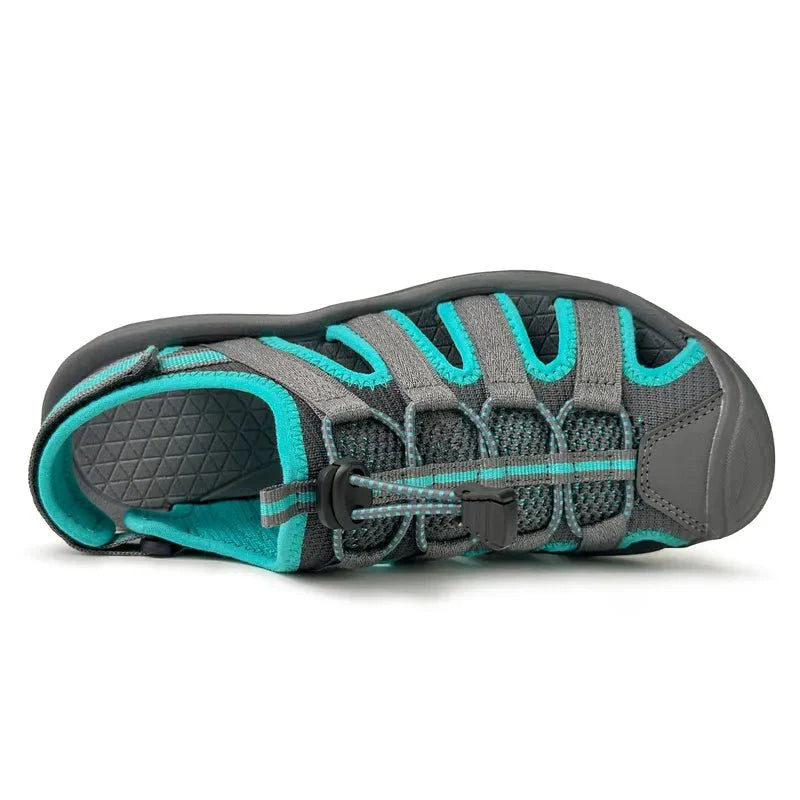 Women's Trailport N2 Hiking Sandals with Elastic Lace - Lexians