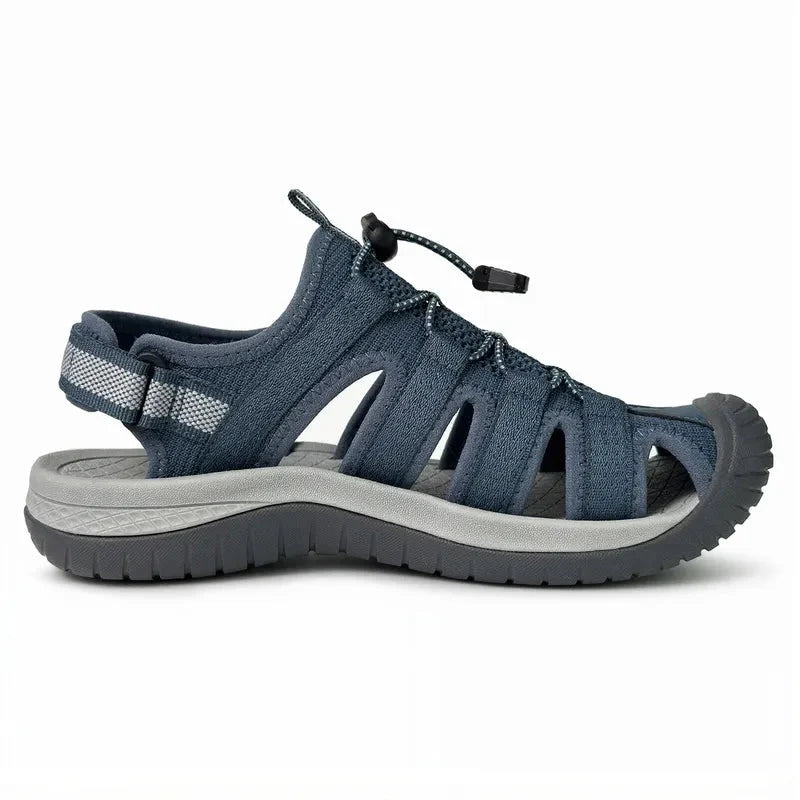 Women's Trailport N2 Hiking Sandals with Elastic Lace - Lexians